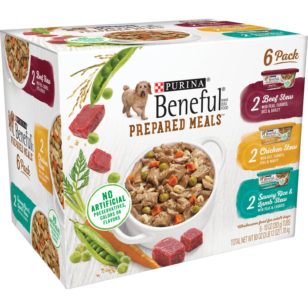 Beneful® Prepared Meals Wet Dog Food Variety Pack - 6 Pack