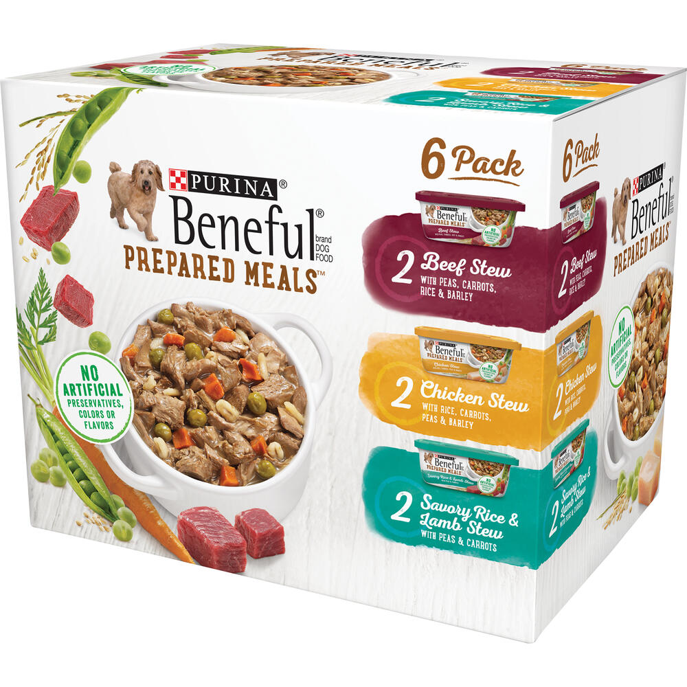 Beneful® Prepared Meals Wet Dog Food Variety Pack - 6 Pack
