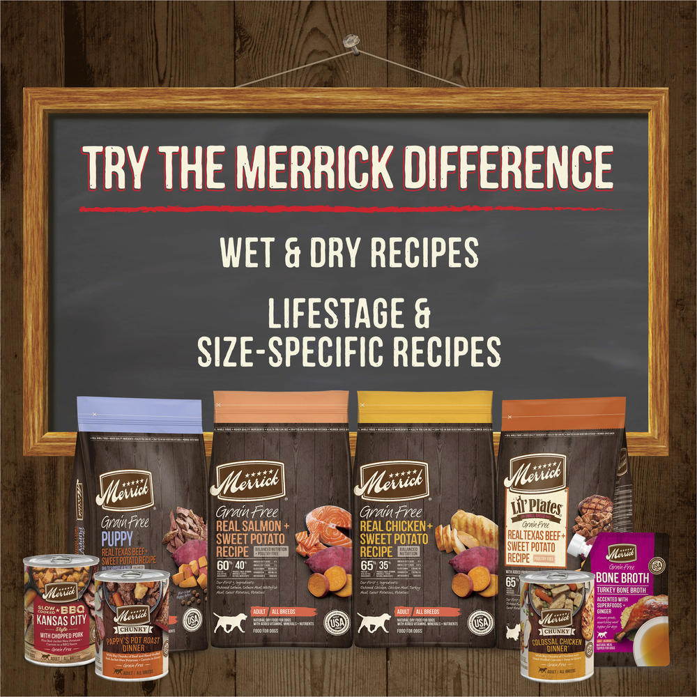 Merrick Power Bites Rabbit & Sweet Potato Dog Treats - 6 oz