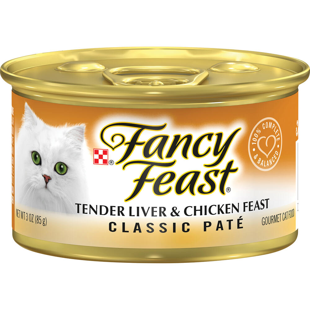 Fancy Feast® Liver & Chicken Feast Classic Pate Wet Cat Food - 3 oz