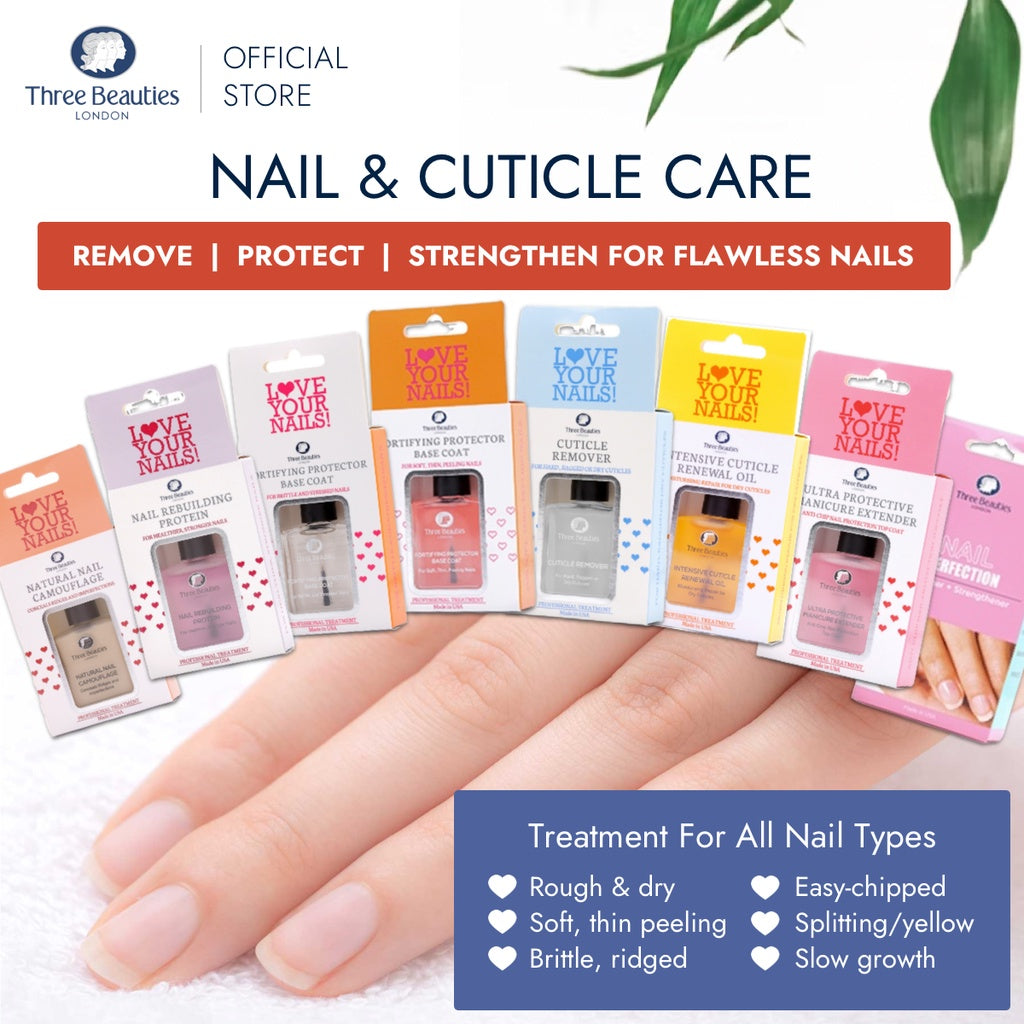 Cuticle Care Nail Strengthener + Repair (For Dry/Brittle/Soft/Peeling nails)