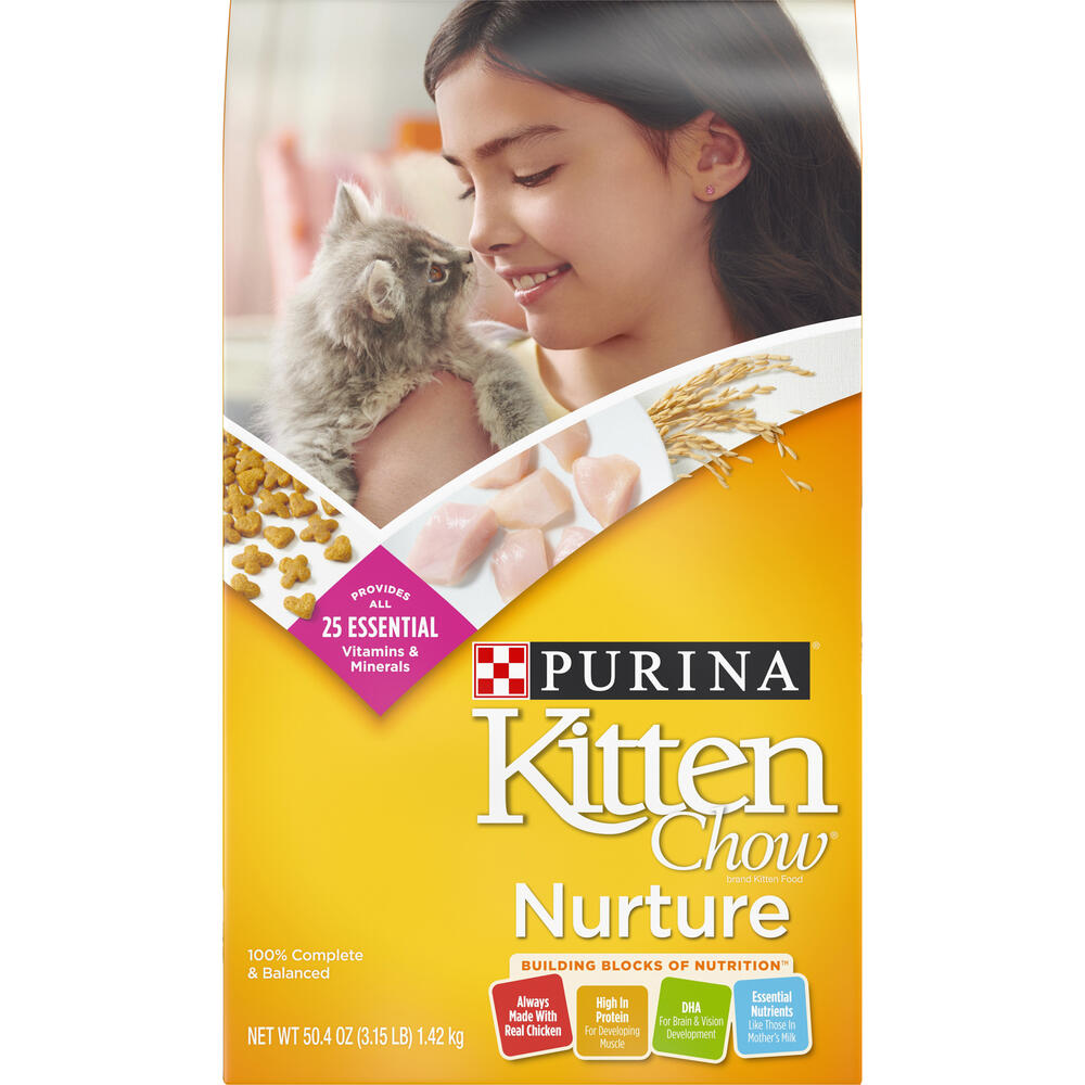 Purina Kitten Chow® Cat Food - 3.15 lbs