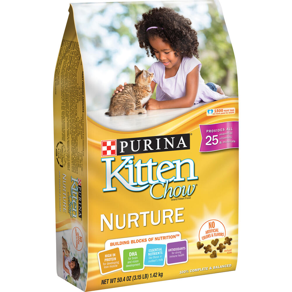 Purina Kitten Chow® Cat Food - 3.15 lbs