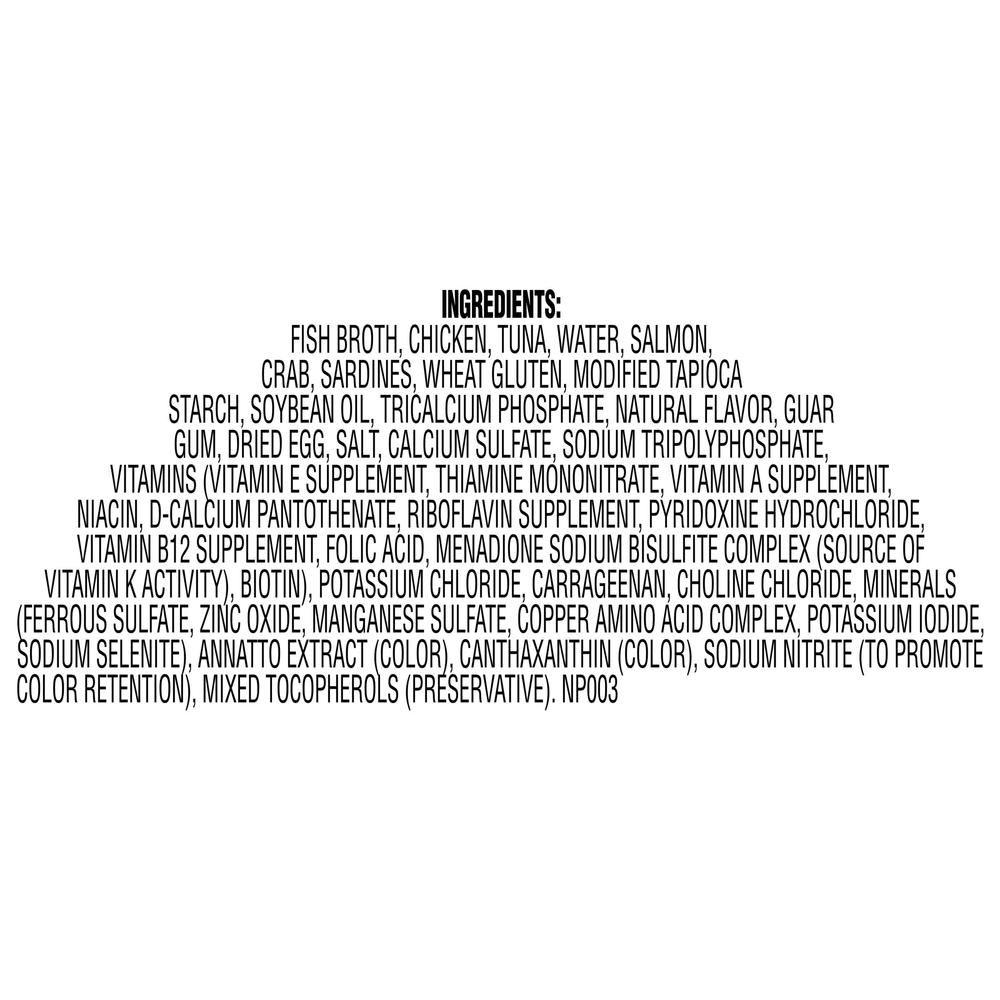 Meow Mix® Tenders in Sauce Salmon & Crab Wet Cat Food - 2.75 oz