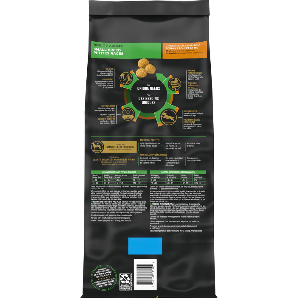 Purina Pro Plan® Small Breed Chicken Dry Dog Food - 6 lb.