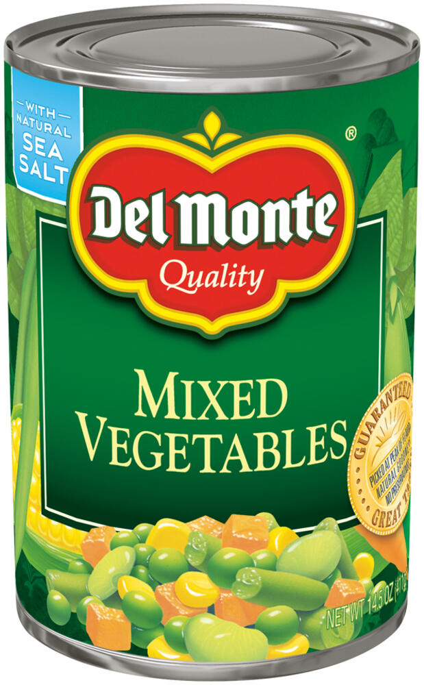 Del Monte® Mixed Vegetables - 14.5 ozRacconto® Penne Rigate Noodles - 16 oz