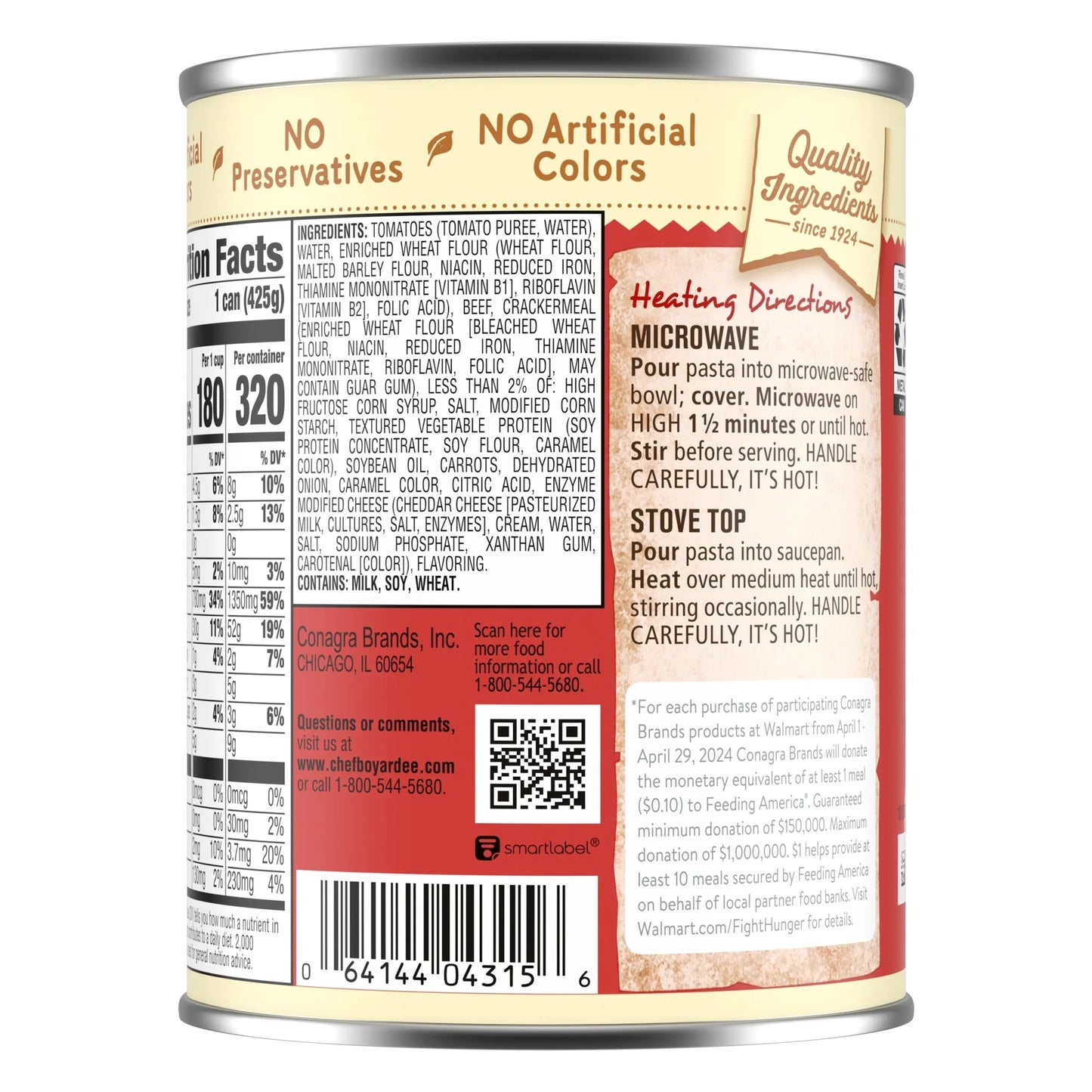 Chef Boyardee® Beef Ravioli - 15 oz