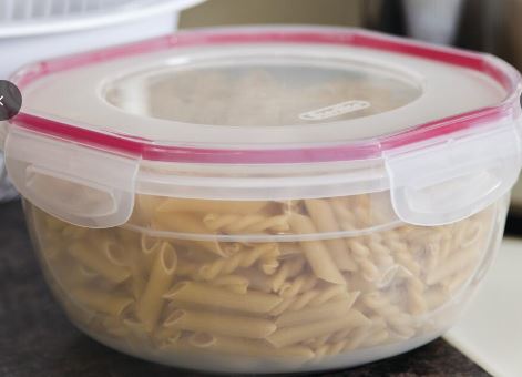 "Sterilite® 4.7-Quart Plastic Food Storage Bowl"