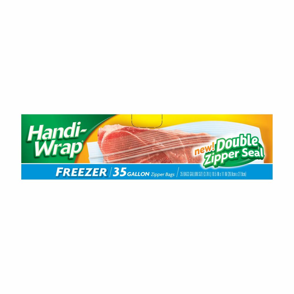"Handi-Wrap® Gallon Freezer Bags - 35 Count Pack"