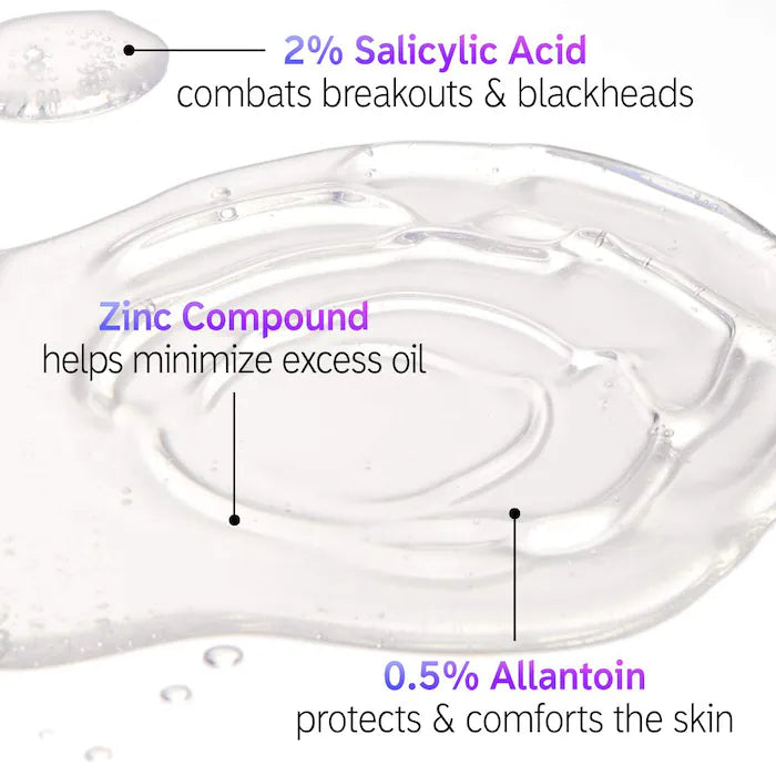 The INKEY List Salicylic Acid Acne + Blackhead Cleanser