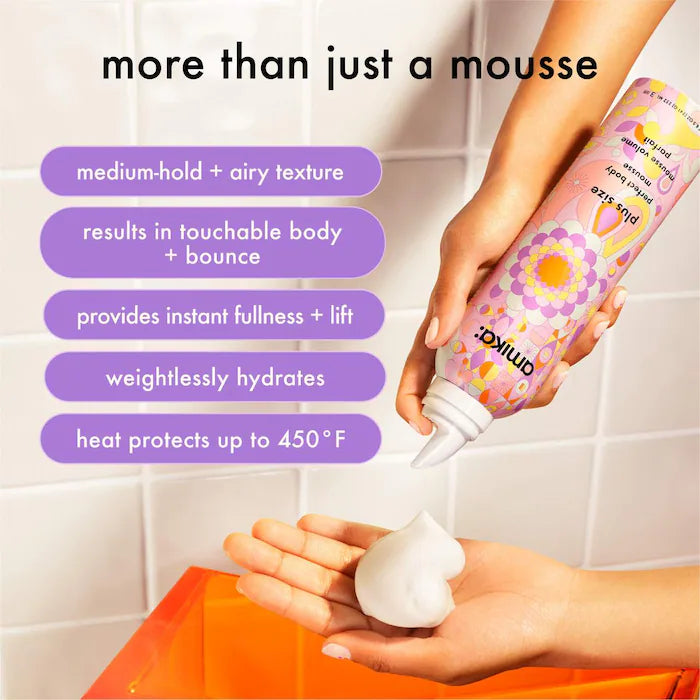 amika Plus Size Volume & Body Mousse