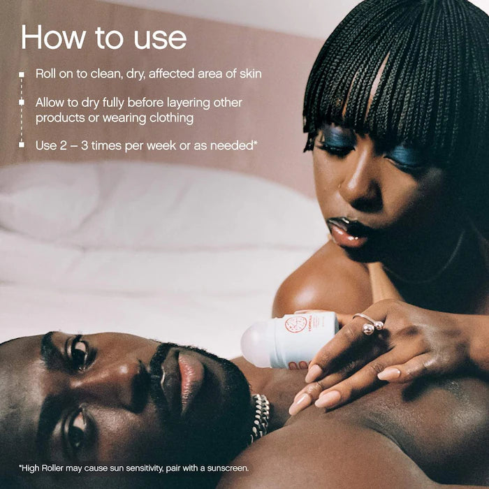 Topicals High Roller Ingrown Hair Tonic with AHA and BHA