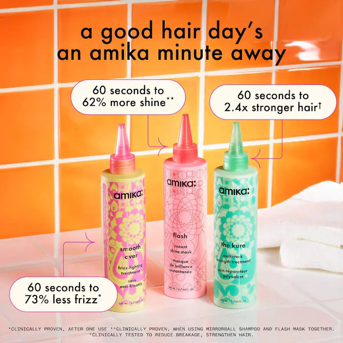 amika Flash Instant Shine Hair Gloss Mask