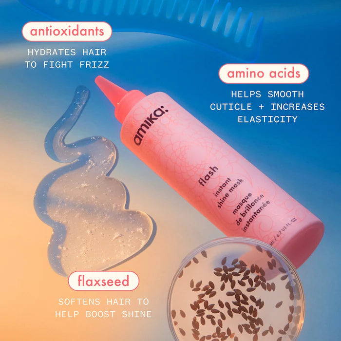 amika Flash Instant Shine Hair Gloss Mask