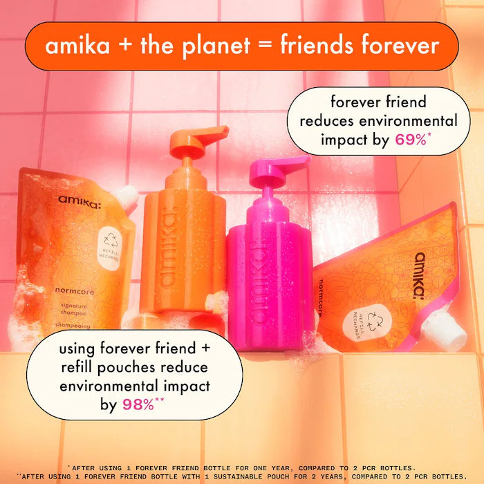 amika Refillable Conditioner Bottle