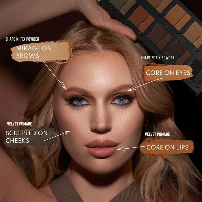 Danessa Myricks Beauty Groundwork: Defining Neutrals - Palette For Eyes, Brows, Face & Lips