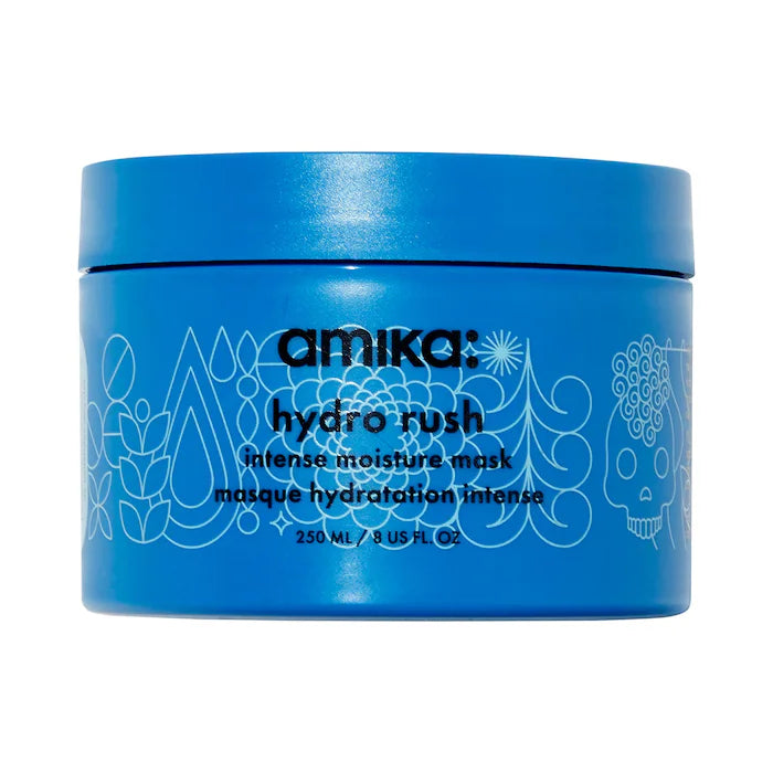 amika Hydro Rush Intense Moisture Hair Mask with Hyaluronic Acid