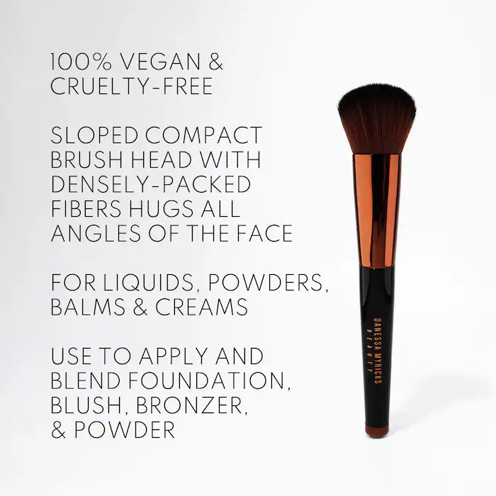 Danessa Myricks Beauty Yummy Face 1.0 All Over Complexion Brush - For Foundation, Blush, Bronzer & Powder