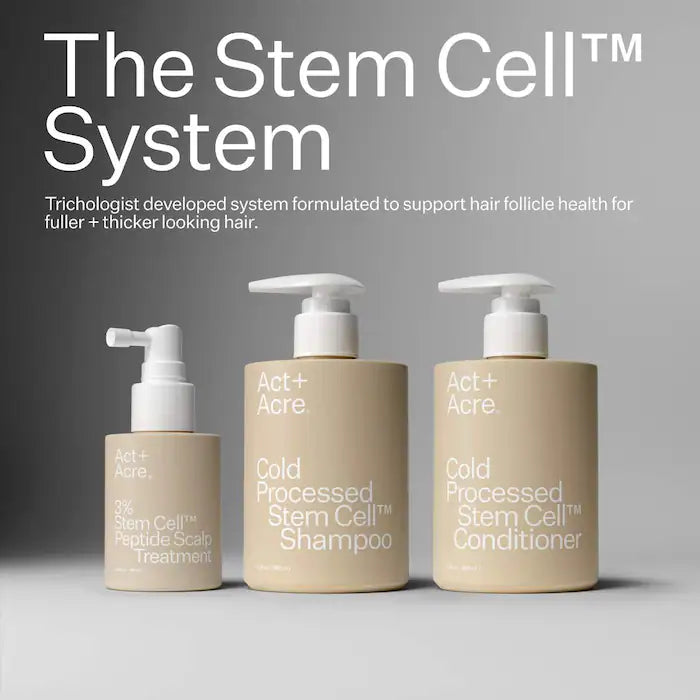 Act+Acre Stem Cell Shampoo For Thicker+ Fuller-Looking Hair
