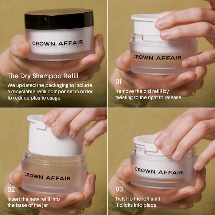 Crown Affair The Refillable Dry ShampooCrown Affair The Refillable Dry Shampoo