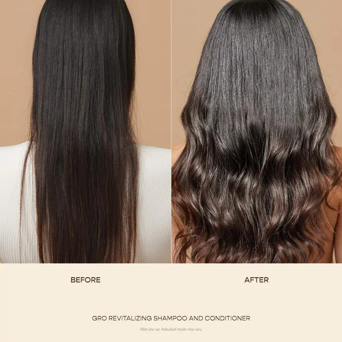 Vegamour GRO Revitalizing Shampoo and Conditioner Set for Thinning Hair
