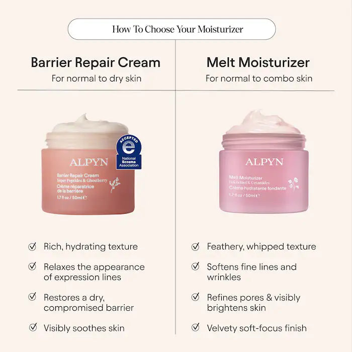 ALPYN Melt Moisturizer for Firming, Plumping & Brightening