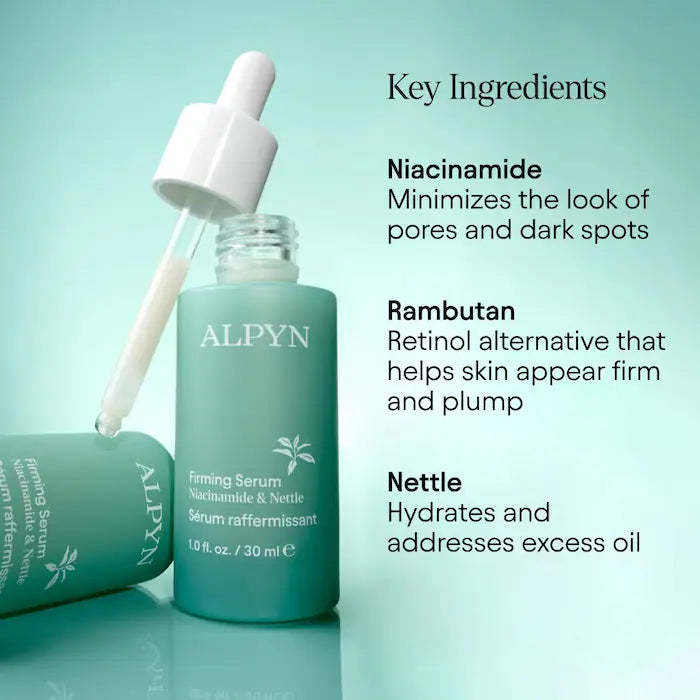 ALPYN Hydrating Firming Serum with Niacinamide & Nettle