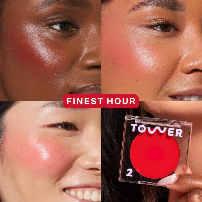 Tower 28 Beauty BeachPlease Lip + Cheek Dewy Cream Blush