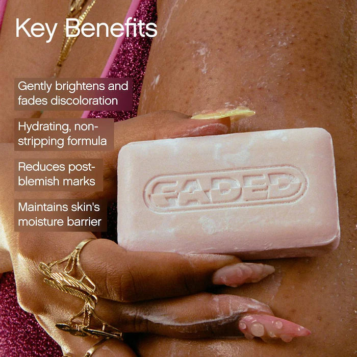 Topicals Faded Brightening & Cleansing Body Bar for Uneven Skin Tone (2 Pack)
