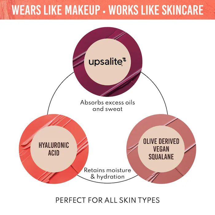 Danessa Myricks Beauty Yummy Skin Blurring Balm Powder Flushed - Matte Color for Cheek & Lip