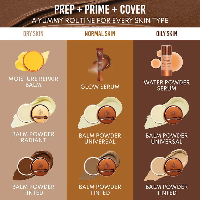 Danessa Myricks Beauty Yummy Skin Blurring Balm Powder - Tinted Primer & Foundation