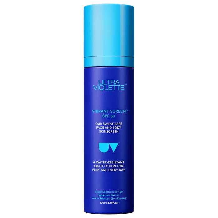 Ultra Violette Vibrant Screen SPF 50 Water Resistant Face and Body Sunscreen