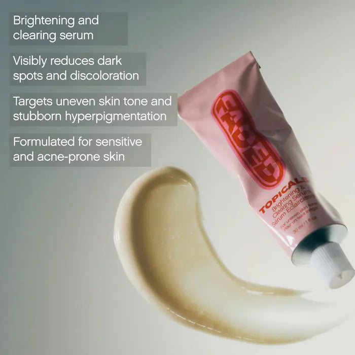 Topicals Faded Brightening Bundle for Discoloration on Face & Body (UNSCENTED)