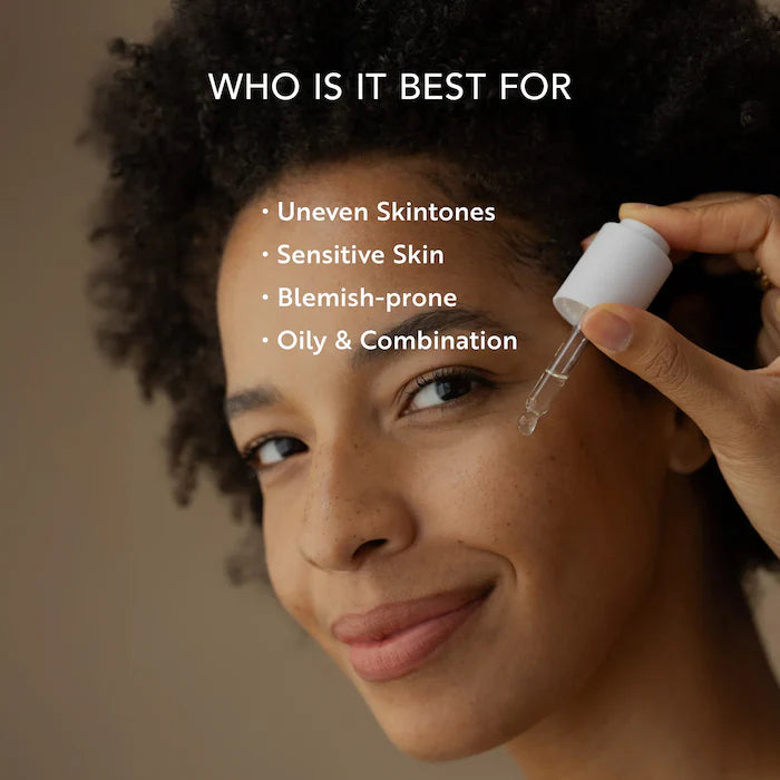 atini Skin Clarity Purifying face oil serum for dark spots and blemishes + Tsubaki