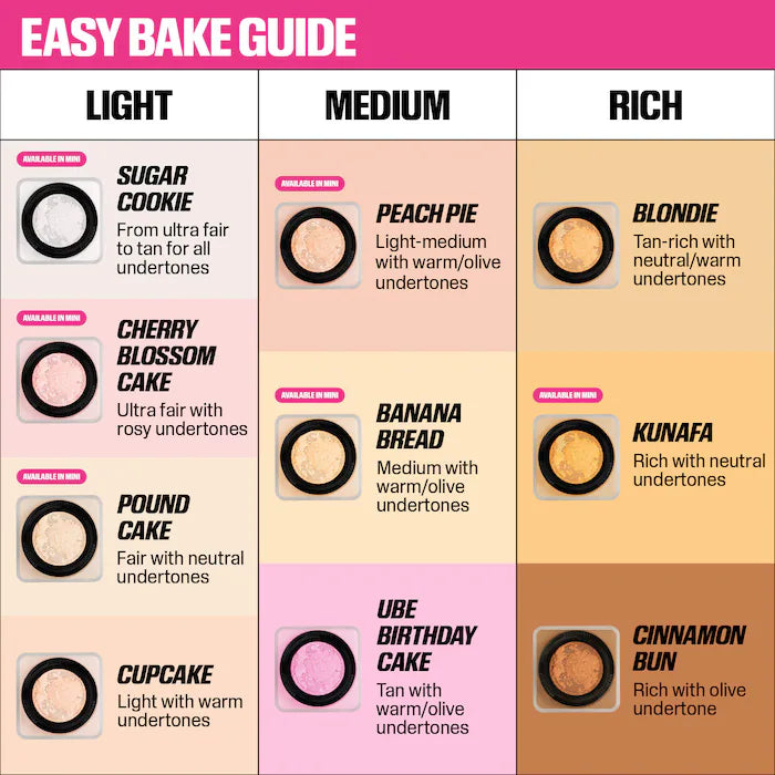 HUDA BEAUTY Easy Bake Blurring Loose Baking & Setting Powder