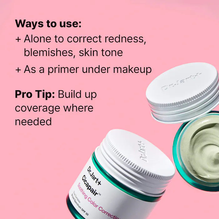 Dr. Jart+ Mini Cicapair™ Soothing Color Correcting Treatment SPF 30 with Centella Asiatica Extracts