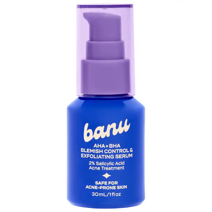 banu AHA + BHA Blemish Clearing and Exfoliating Serum with 2% Salicylic Acid