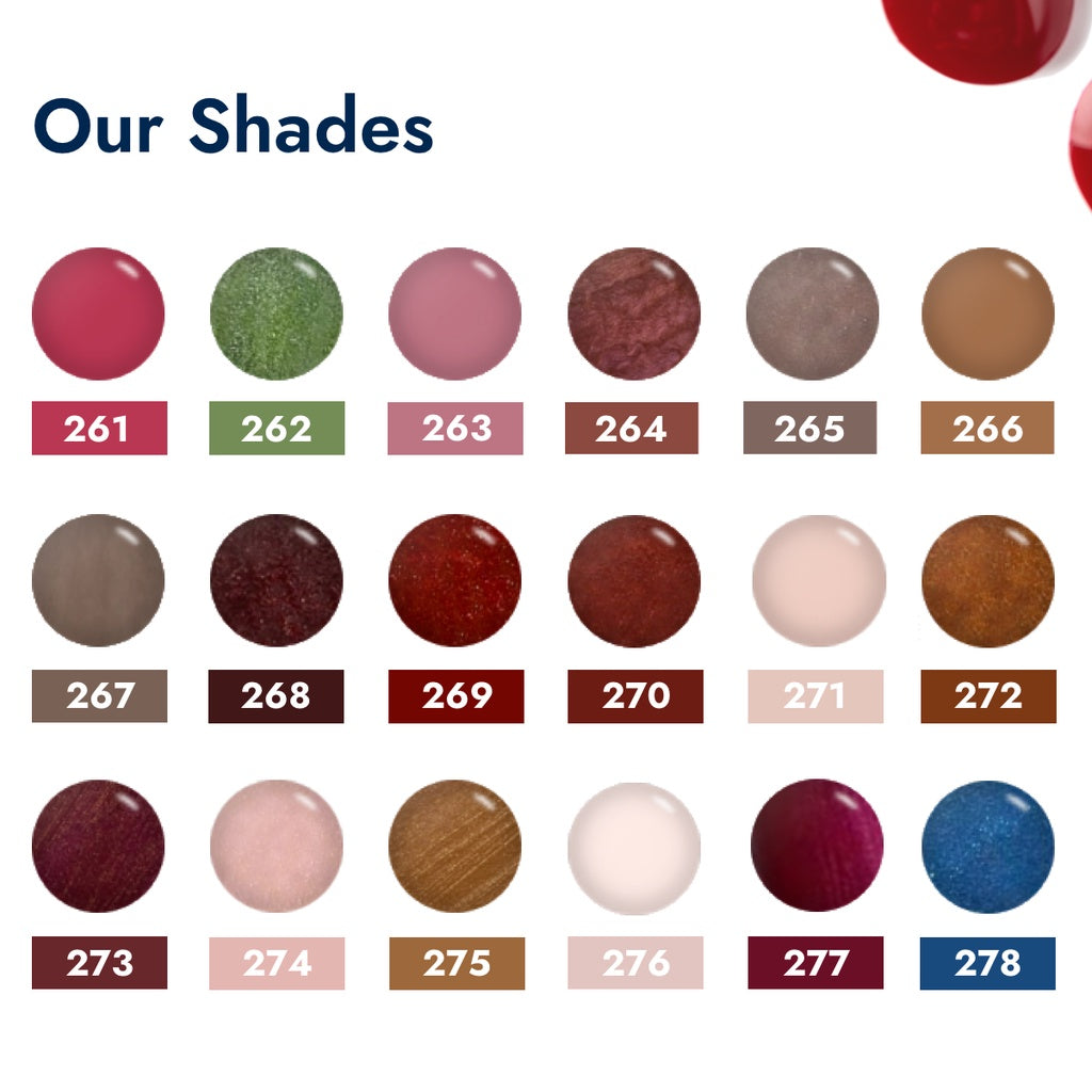 Vegan Nail Polish – Vegan & Cruelty Free PETA Certified | 15ml | 36 SHADES
