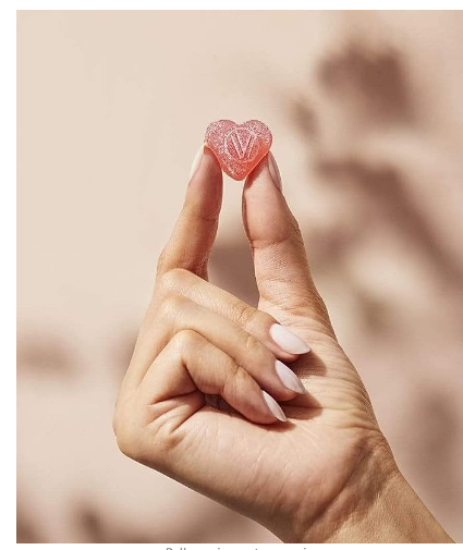 VEGAMOUR GRO Biotin Gummies β Strawberry Flavor | 30 Gummies for Healthy Hair