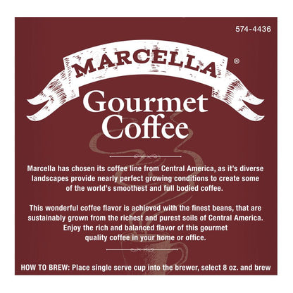 Marcella® Gourmet Coffee Original Blend Light Roast Coffee Pods - 12 Count