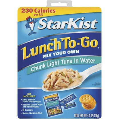 StarKist® Lunch To Go Chunk Light Tuna in Water - 4.1 oz