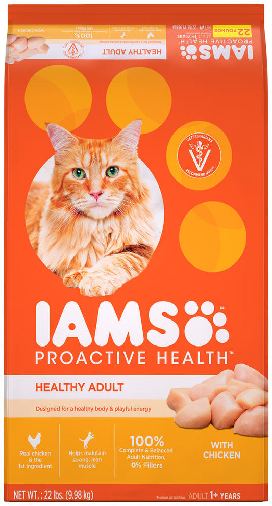IAMS ProActive Health™ Healthy Adult Chicken Dry Cat Food - 22 lbs