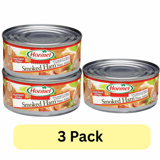 HORMEL Canned Ham, Smoked, 5 Ounce (3 Pack)