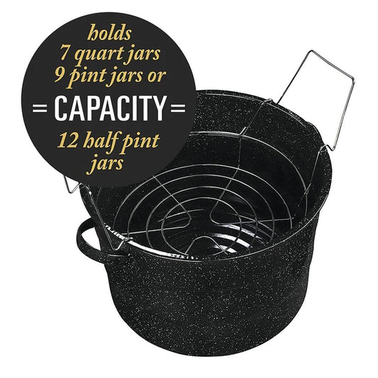Granite Ware Canner with Jar Rack - 21.5 qt.