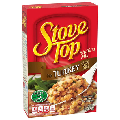 Stove Top Turkey Stuffing Mix - 6 oz Model Number: 0004300028555