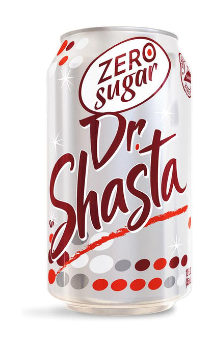 Shasta® Zero Sugar Dr Shasta Soda - 12 Pack