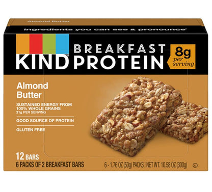 KIND Almond Butter Breakfast Protein Bars - 10.58 oz