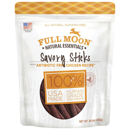 Full Moon Chicken Savory Sticks Dog Treats - 16 oz.