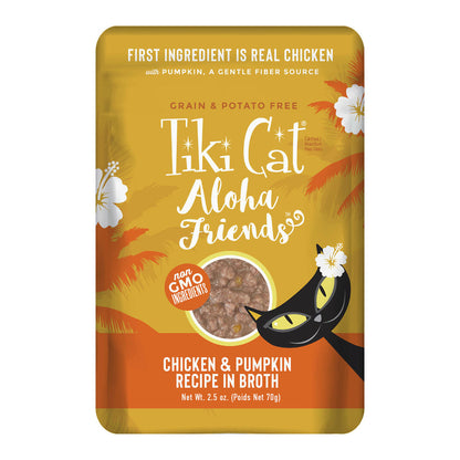 Tiki Cat Aloha Friends™ Chicken with Pumpkin Wet Cat Food - 2.5 oz.