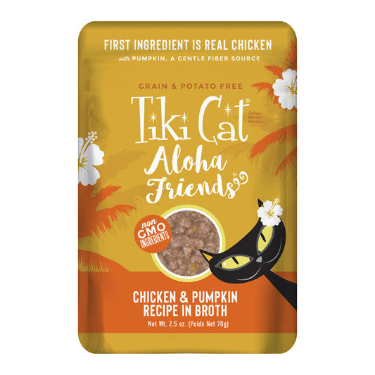 Tiki Cat Aloha Friends™ Chicken with Pumpkin Wet Cat Food - 2.5 oz.